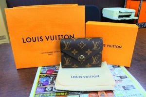 買取専門 東京市場 鹿児島中央店 ブランド ルイヴィトン コンパクト財布 買取しました。