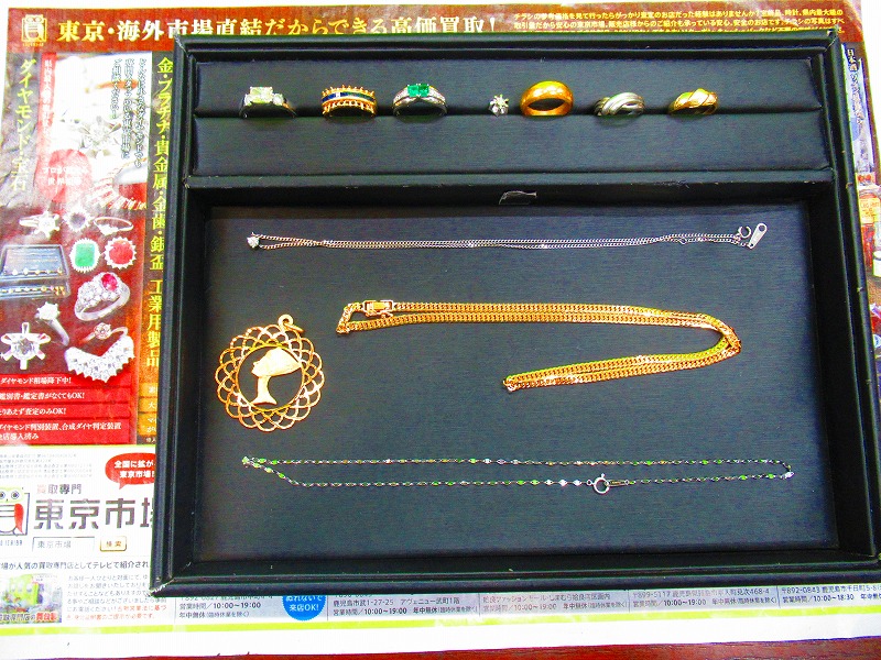 買取専門東京市場 いづろ 照国通り 天文館 御着屋交番前店 貴金属 金 プラチナ ダイヤモンド 製品 買取しました。