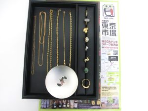 金沢市内 買取専門 東京市場 メガドンキラパーク金沢店 貴金属 金 プラチナ アクセサリー 買取しました。