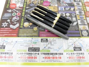 前橋市内 買取専門 東京市場 17号前橋元総社南小前店 ブランド 万年筆 買取しました。