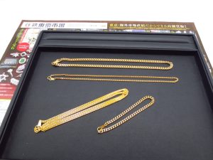 行田市内！買取専門 東京市場 ドンキ 行田持田インター店 貴金属 アクセサリー 喜平 ネックレス 買取しました。