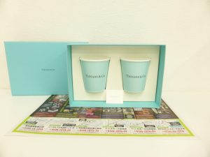 高崎市内 買取専門 東京市場 ドンキホーテ 高崎店 ブランド ティファニー コーヒーカップ 買取しました。