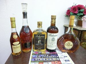 買取専門 東京市場 鹿児島中央店 輸入酒 洋酒 ウイスキー ブランデー 買取しました。