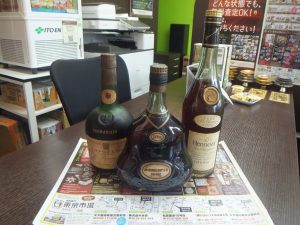 姶良市 買取専門 東京市場 姶良国道10号店 輸入酒 洋酒 ブランデー 買取しました。