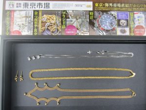 日立市内！買取専門 東京市場 メガドンキ 日立店 貴金属 金 プラチナ 製品 買取しました。