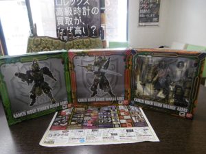 姶良市 買取専門 東京市場 姶良国道10号店 バンダイ 仮面ライダー フィギュア 買取しました。