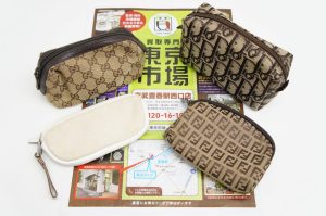 春日部市内！ 買取専門 東京市場 東武豊春駅西口店 グッチ フェンディ ディオール ポーチ 買取しました。