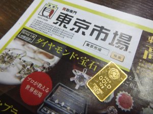 姶良市 買取専門 東京市場 姶良国道10号店 徳力 24金 インゴット 買取しました。