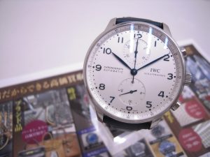 買取専門 東京市場 サンキュー新栄店 ブランド IWC 時計 買取しました。