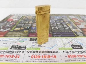 前橋市内 買取専門 東京市場 17号前橋元総社南小前店 ガスライター カルティエ 買取しました。