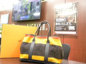 金沢市内 買取専門 東京市場 メガドンキラパーク金沢店 ブランド エルメス バッグ 買取しました。