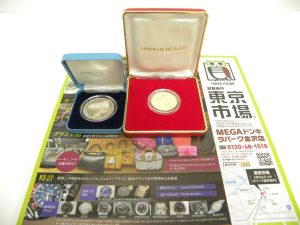 金沢市内 買取専門 東京市場 メガドンキラパーク金沢店 金製品 アルベールビル オリンピック 記念メダル 買取しました。