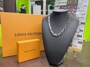 鹿児島市 買取専門 東京市場 天文館 地蔵角交番前店 ブランド ルイヴィトン ネックレス 買取しました。