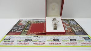 大田原市内！買取専門 東京市場 ドンキホーテ大田原店 ブランド カルティエ 腕時計 買取しました。