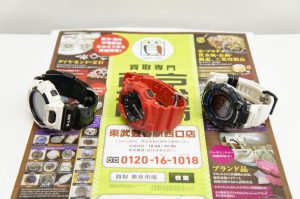 春日部市内！ 買取専門 東京市場 東武豊春駅西口店 CASIO G-SHOCK カシオ ジーショック 買取しました。