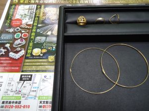 買取専門 東京市場 サンキュー新栄店 貴金属 金製品 プラチナ製品 買取しました。