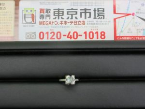 日立市内！買取専門 東京市場 メガドンキ 日立店 ホワイトゴールド ダイヤモンド リング 買取しました。