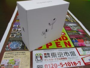 小山市内！買取専門 東京市場 ドンキホーテ小山駅前店 Air Pods Pro アップル製品 イヤホン 買取しました。