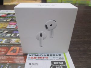 霧島市 買取専門 東京市場 ドンキホーテ霧島隼人店 家電 アップル エアポッズプロ 買取しました。