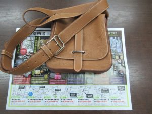 買取専門 東京市場 鹿児島中央店 ブランド エルメス ショルダーバッグ 買取しました。