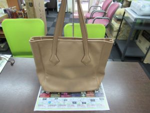 買取専門 東京市場 鹿児島中央店 ブランド エルメス トートバッグ 買取しました。