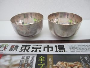 日立市内！買取専門 東京市場 メガドンキ 日立店 貴金属 純銀 器 買取しました。