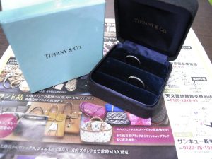 鹿児島市 買取専門 東京市場 天文館 地蔵角交番前店 ブランド ティファニー リング 買取しました。