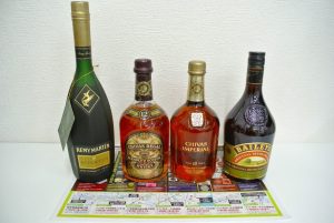高崎市内 買取専門 東京市場 ドンキホーテ 高崎店 洋酒 ブランデー ウイスキー リキュール 買取しました。