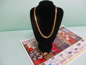 買取専門東京市場 いづろ 照国通り 天文館 御着屋交番前店 貴金属 金 製品 喜平ネックレス 買取しました。