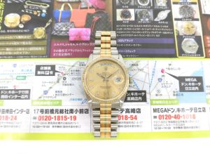 前橋市内 買取専門 東京市場 17号前橋元総社南小前店 ブランド ロレックス 腕時計 買取しました。