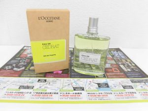 前橋市内 買取専門 東京市場 17号前橋元総社南小前店 ロクシタン 香水 買取しました。
