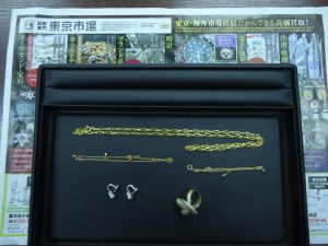 買取専門 東京市場 鹿児島中央店 貴金属 プラチナ 金 製品 買取しました。