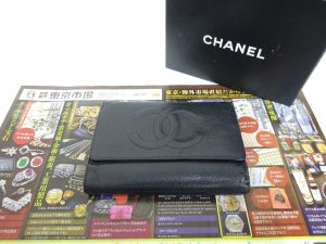 高崎市内 買取専門 東京市場 ドンキホーテ 高崎店 ブランド シャネル 財布 買取しました。