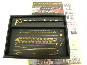 金沢市内 買取専門 東京市場 メガドンキラパーク金沢店 貴金属 金 プラチナ アクセサリー 買取しました。