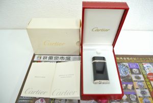高崎市内 買取専門 東京市場 ドンキホーテ 高崎店 ブランド カルティエ ガスライター 買取しました。