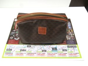 日立市内！買取専門 東京市場 メガドンキ 日立店 ブランド セリーヌ ポーチ 買取しました。