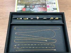 買取専門 東京市場 サンキュー新栄店 貴金属 金製品 買取しました。