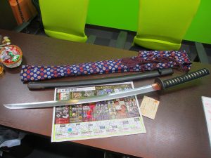 いづろ 中町 金生町 照国通り 買取専門東京市場 天文館御着屋交番前店 刀剣 刀 買取しました。
