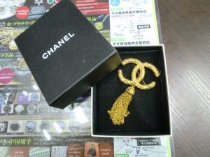 鹿児島市 東京市場 天文館 地蔵角交番前店 シャネル ココマーク フリンジ 買取しました。