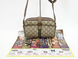 前橋市内 買取専門 東京市場 17号前橋元総社南小前店 ブランド グッチ バッグ 買取しました。