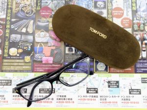 高崎市内 買取専門 東京市場 ドンキホーテ 高崎店 ブランド トムフォード メガネフレーム 買取しました。