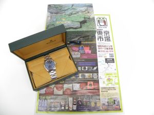 金沢市内 買取専門 東京市場 メガドンキラパーク金沢店 ブランド ロレックス 腕時計 買取しました。