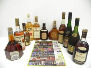 金沢市内 買取専門 東京市場 メガドンキラパーク金沢店 洋酒 ウイスキー ブランデー 買取しました。