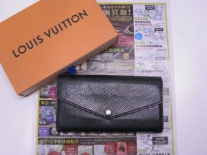 鹿児島市 東京市場 天文館 地蔵角交番前店 ブランド ルイヴィトン 財布 買取しました。