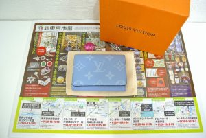 高崎市内 買取専門 東京市場 ドンキホーテ 高崎店 ブランド ルイヴィトン カードケース 買取しました。