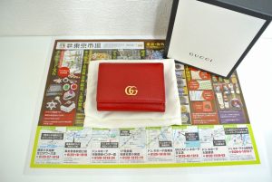 高崎市内 買取専門 東京市場 ドンキホーテ 高崎店 グッチ 財布 買取しました。
