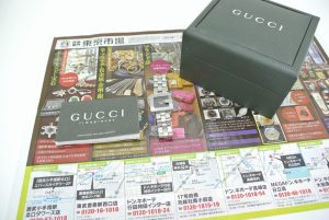 所沢市内！買取専門 東京市場 西武小手指駅北口タワーズ店 ブランド グッチ 腕時計 買取しました。