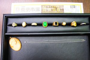 鹿児島市 買取専門 東京市場 天文館 地蔵角交番前店 金 プラチナ 製品 買取しました。