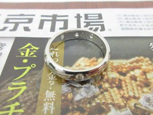日立市内！買取専門 東京市場 メガドンキ 日立店 ブランド ティファニー リング 買取しました。