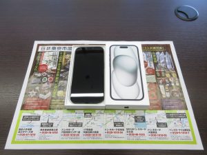 大田原市内！ 買取専門 東京市場 ドンキホーテ大田原店 アップル スマホ iPhone15 買取しました。